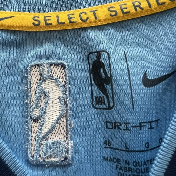 New NIKE STEPH CURRY GOLDEN STATE WARRIORS MVP Select SERIES Jersey LARGE New - Picture 4 of 8